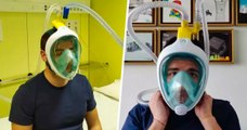 Ils créent des respirateurs à l’aide de masques de plongée pour lutter contre le coronavirus