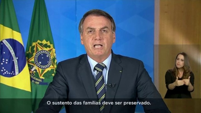 Selon Jair Bolsonaro, le coronavirus aurait sur lui l'effet d'un petit coup de froid