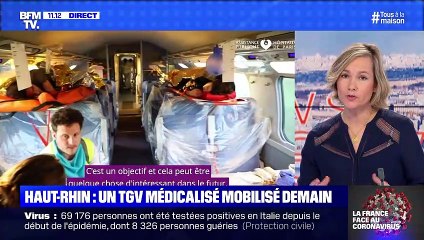 Haut-Rhin: un TGV médicalisé mobilisé demain - 25/03