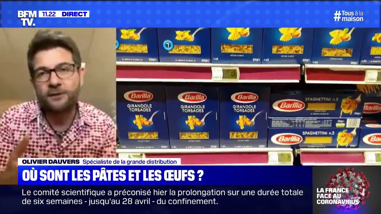 Olivier Dauvers, spécialiste de la grande distribution : "Les rayons vides, ça ne dure qu'une journée"