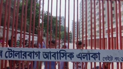 Bangladesh: pour assurer le confinement, la ville de Dacca ferme ses grilles