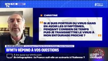 Si je suis porteuse du virus sans symptômes, pendant combien de temps suis-je contagieuse ? BFMTV répond à vos questions