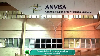 Pico de infecção por coronavírus deve ser em abril