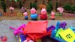 Peppa Pig familia diversión al aire libre juegos infantiles juguetes para niños