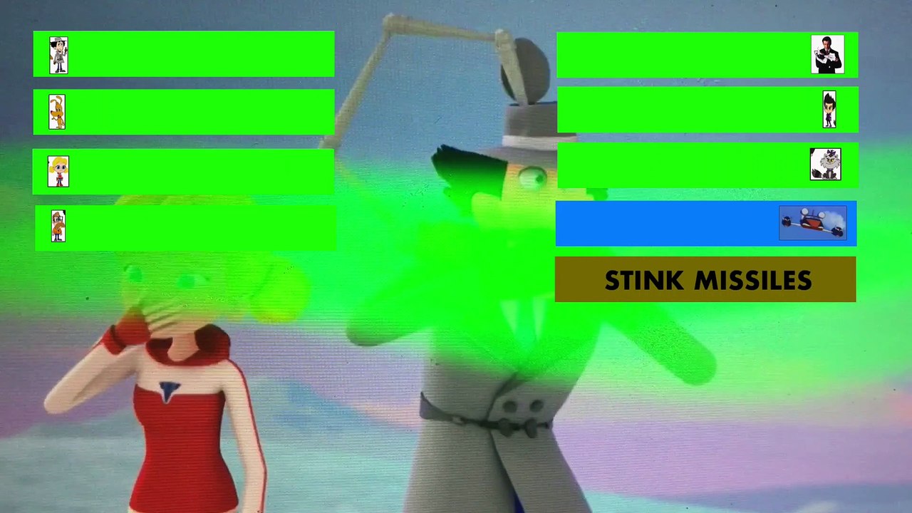 Inspector Gadget (2015) - Ski Fight with Heathbars