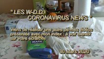 LES W-D.D. CORONAVIRUS NEWS - 30 MARS 2020 - PAU - POUR SE PROTÉGER ET AUSSI A REGARDER ET ÉCOUTER