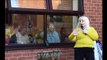 Singer entertains care home residents from car park