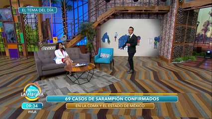 ¿Preocuparse por el brote de sarampión en México? ¡La especialista nos explica! | Venga La Alegría