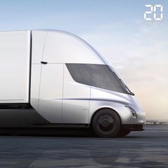 Tesla Semi, le semi-remorque d'Elon Musk aperçu quelque part dans l'Oregon