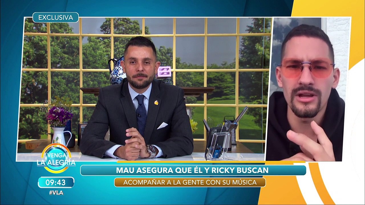 Mau nos platica todo sobre el nuevo sencillo 'Me enamora', de Mau y Ricky. | Venga La Alegría