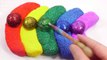 Learn Colors Slime Surprise Toys Glue Glitter Balloon Foam Clay Banana Toys For Kids