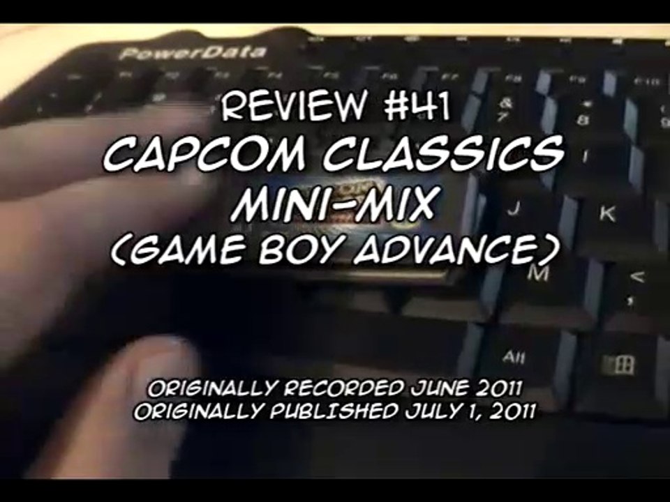 Review 41 - Capcom Classics MiniMix (GBA)