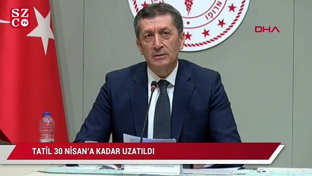 Corona virüsü nedeniyle eğitime verilen ara 30 Nisan’a kadar uzatıldı