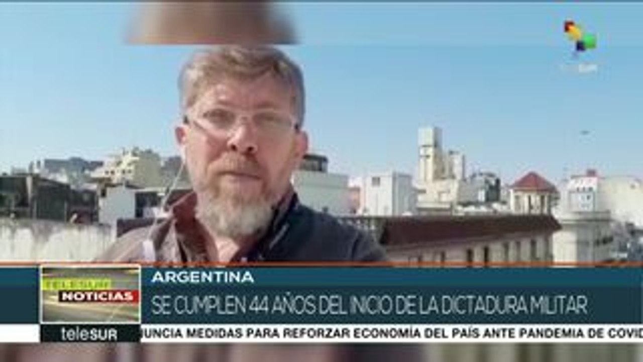 Se cumplen 44 años del inicio de la dictadura militar en Argentina