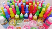 Learn Colors Glitter Slime Toy Baby Doll Soft Jelly Egg Bath DIY Toys For Kids