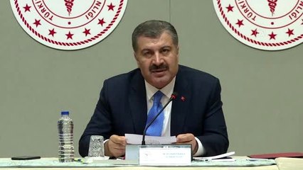 Bakan Koca: "Başlardaki kendimizi koruma refleksi bizi her şeye rağmen avantajlı kılıyor"