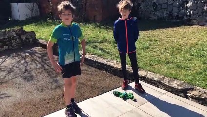 Garder la forme durant le confinement : les conseils de Quentin et Eliot. Séance 4