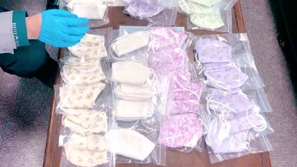 "경찰이 고생이죠"...직접 만든 면 마스크 지구대에 기부한 부부 / YTN