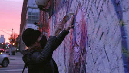 Pasting Up With Anonymous Street Artist Captain Eyeliner