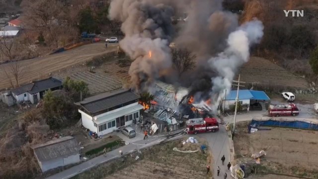 경북 영주 주택서 불...1명 사망·1명 부상 / YTN