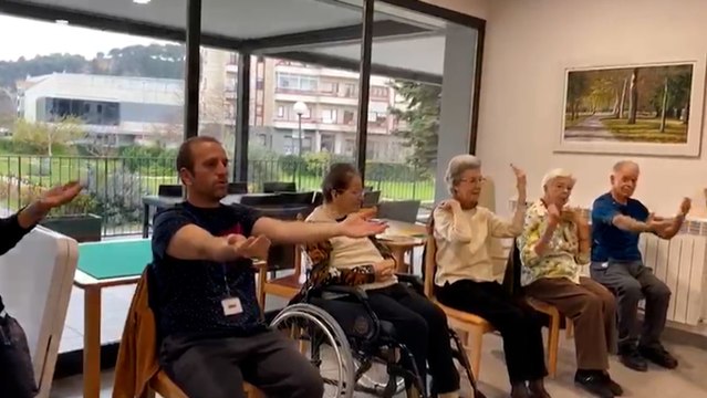 Trabajadores de un centro mayores de Estella se encierran con sus residentes