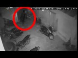 Real Scary Ghost Caught On Tape In a Bike Parking - Shocking CCTV footage -  Tape 18