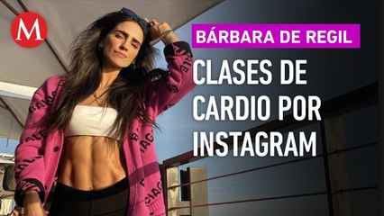 Bárbara de Regil da clases de cardio por Instagram para que te quedes en casa