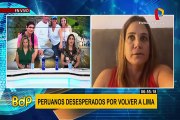 Peruana varada en Miami: “solo faltan los permisos del Gobierno para regresar”