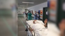 Hospital Valdecilla (Santander) celebra el primer alta de un paciente con coronavirus