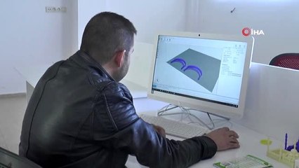 Kapadokya Teknopark 3D yazıcılar ile siperlik üretiyor