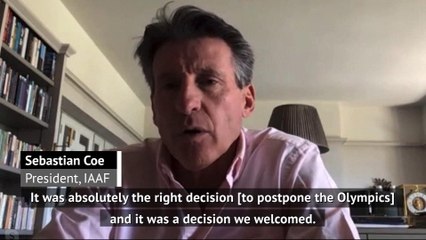 Скачать видео: Olympics postponement maintains Games integrity - Coe