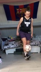 SéniorF - Mathilde Taleb - 156 jongles en 1 minute