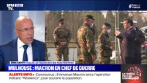 Macron à Mulhouse: pour Eric Ciotti, 