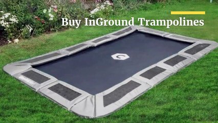 Buy Inground Trampolines - Welovetrampolines.com