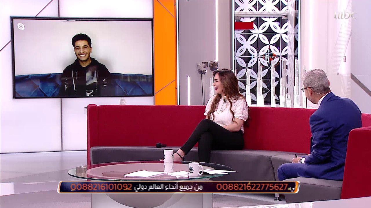 ديانا مارديني تغني والآغا يطلب رأي محمد عساف