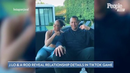 Jennifer Lopez and Alex Rodriguez Disagree Over Who Is the Most Romantic in TikTok Couples Game