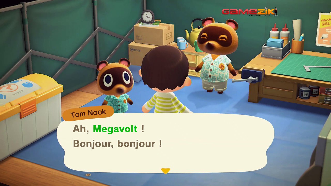 Animal crossing Jour 01 partie 2