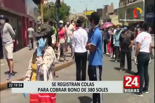 Bono de 380 soles: Beneficiarios desconocían suspensión de cobro en Banco de la Nación