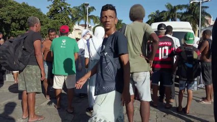 "Quédense en casa", recomendación imposible para los sin techo de Rio