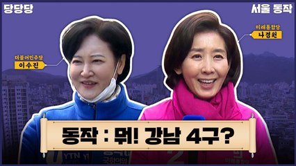 [당당당] '강남 4구' 허상일까 실상일까?...서울 동작을에 가다 / YTN