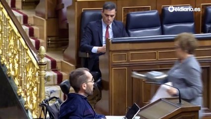 Pablo Echenique responde a Sánchez y los partidos en el Congreso