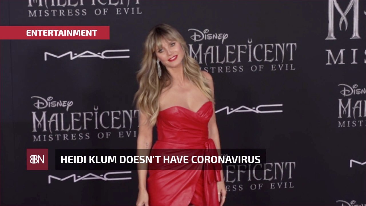 Heidi Klum Tests Negative