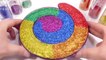 Kids Play Learn Colors For Kids Slime Mixing All Colors Glitter Water Slime Clay Toys For Kids