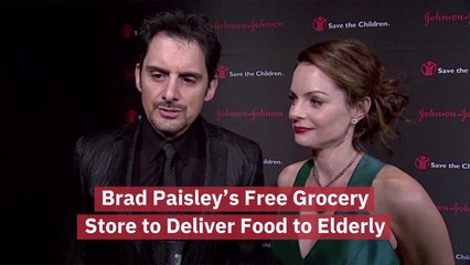 Brad Paisley Helps The Elderly