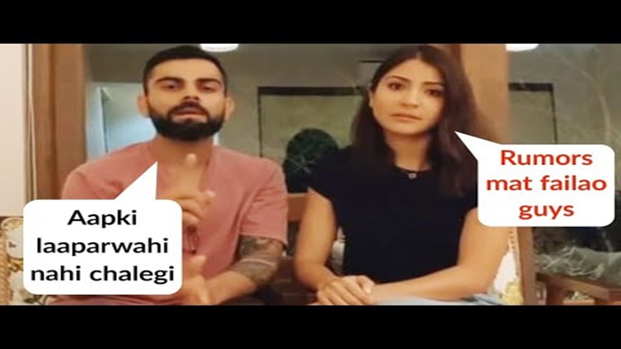 Virat Kohli And Anushka Sharma PLEAD Citizens, Gives Away Safety Tips And Measures