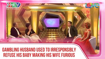 GAMBLING HUSBAND USED TO IRRESPONSIBLY REFUSE HIS BABY MAKING HIS WIFE FURIOUS