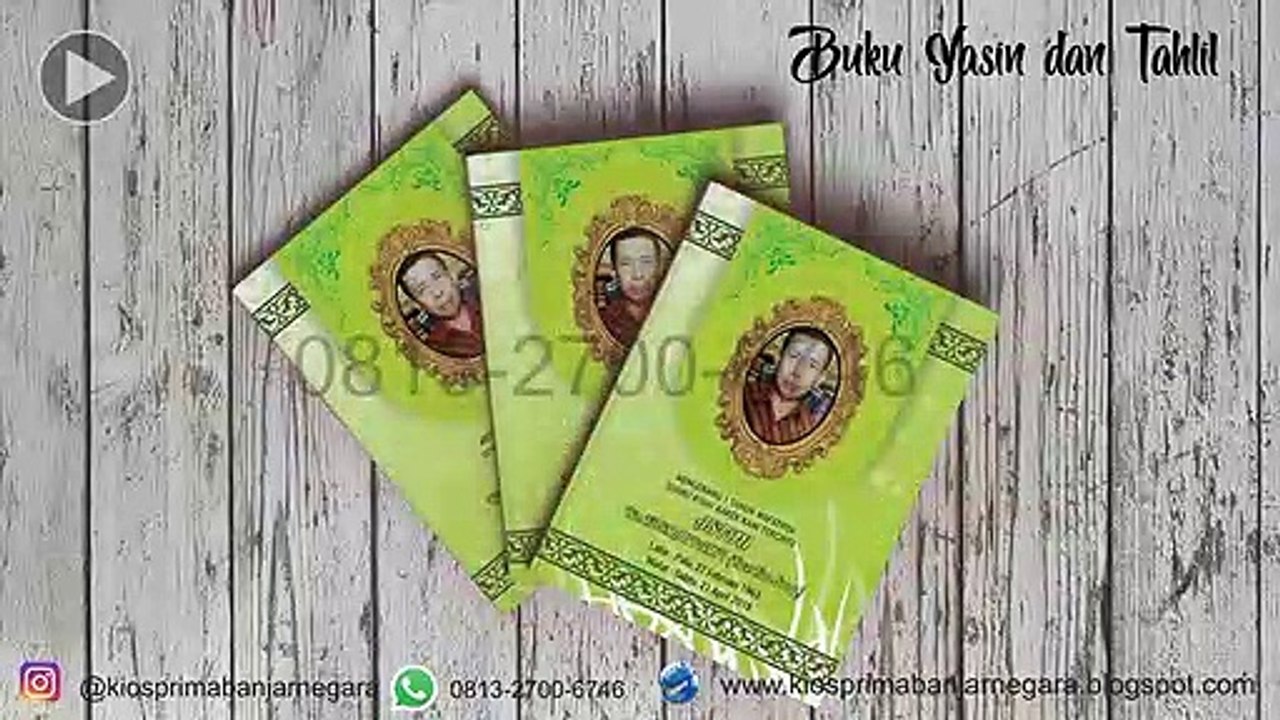 PROMO!!! +62 813-2700-6746, Cetak Buku Tahlil Bandung