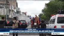 Antisipasi Covid-19, Bandara Soetta Hingga Pasar di Dumai Disemprot Disinfektan