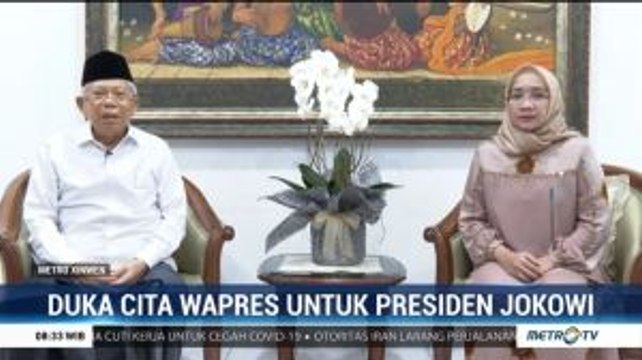 Duka Cita Wapres untuk Presiden Joko Widodo