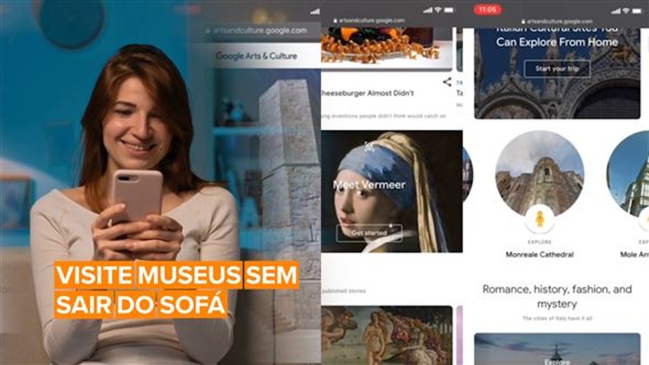 Conheça virtualmente museus e galerias ao redor do mundo